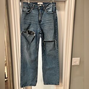 Abercrombie & Fitch The 90's Relaxed Jean - Curve Love Size 30L